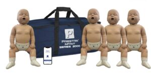 Jgo. de Maniquís Profesional Infantil Serie 2000 Retroalimentación Avanzada de RCP, Paquete de 4