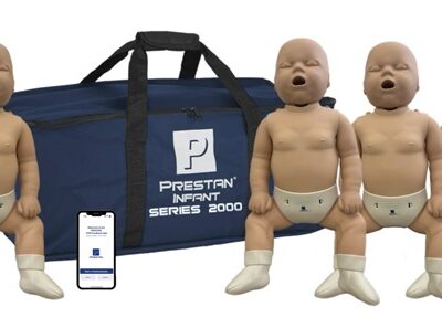 Jgo. de Maniquís Profesional Infantil Prestan Serie 2000 Retroalimentación Avanzada de RCP, Paquete de 4